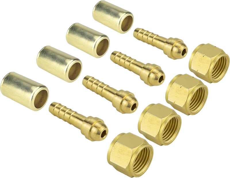 Sa ® - Repair Kit for Twin Oxy/Fuel 1/4" I.D. Welding Hoses with Size "B" 9/16"-18 Connectors - Oxygen and Acetylene/Propane - Image 1